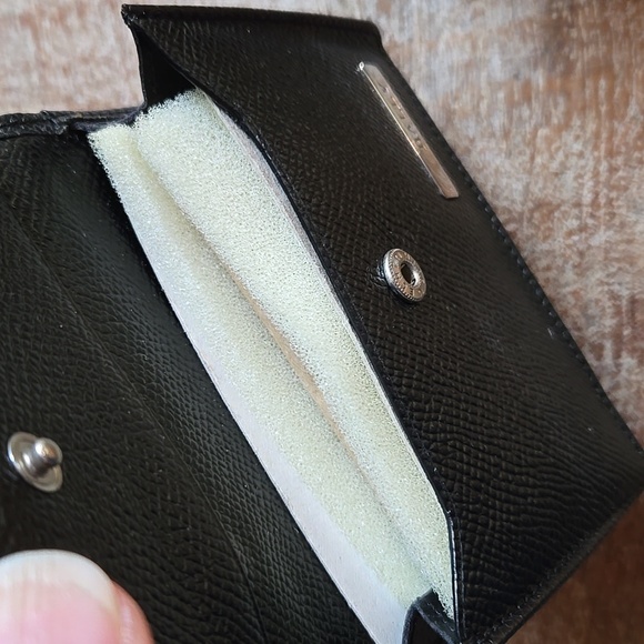 BALLY Authentic Black Leather Key/Card Cash Holder NWOT UNISEX - Picture 12 of 12